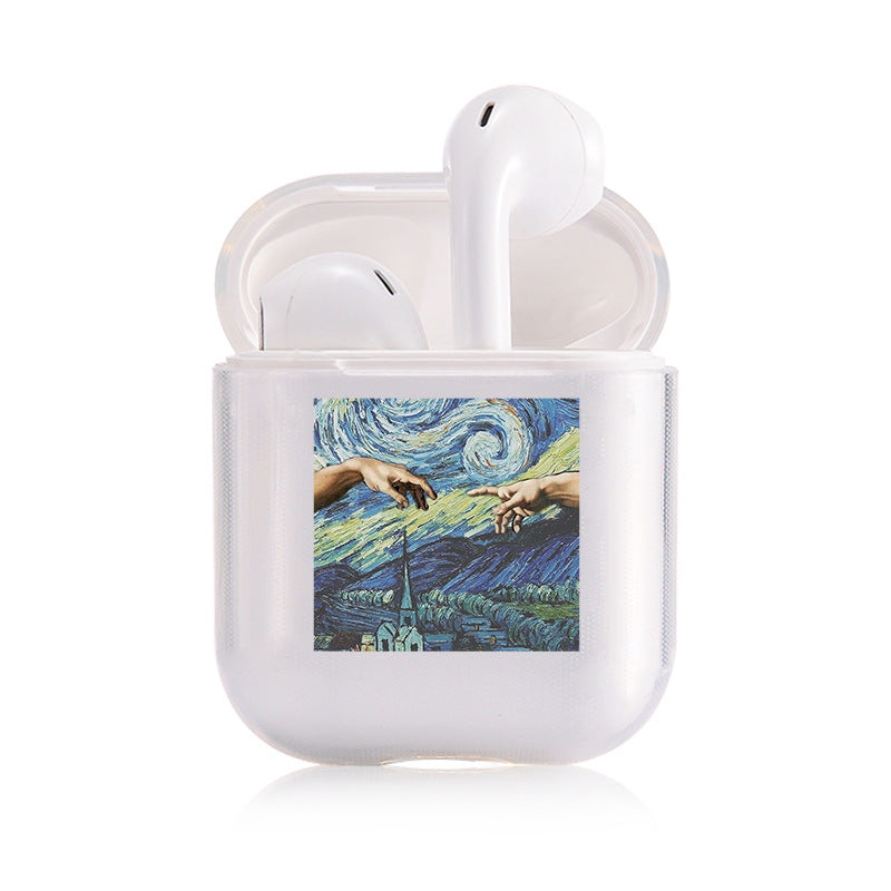 Compatible with Apple, Transparent airpods protective cover