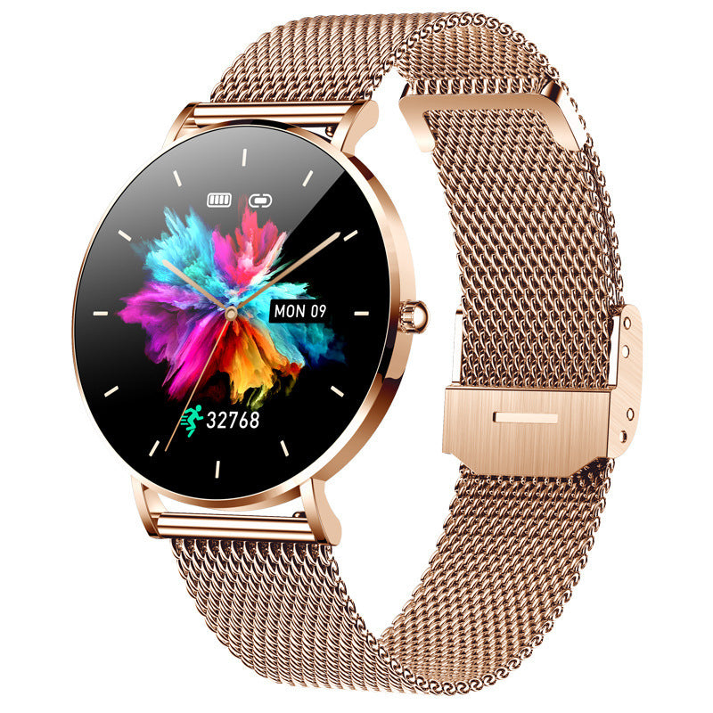 T8 Women's Thin Smart Call Watch Heart Rate And Blood Pressure Monitoring